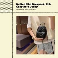 Large capacity PU leather backpack