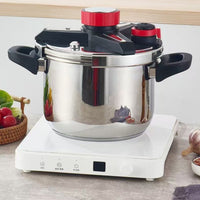 Pressure Cooker Multiple Safety Features Stainless Steel Pressure Pot
