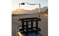 Motorcycle Oil Can Holder Sturdy Motorcycle Petrol Can Rack Anti-Slip Petrol Container Mounting Bracket for Transport