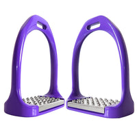 Die-Cast Aluminum Stirrup with Stainless Steel Tread, 120mm Width