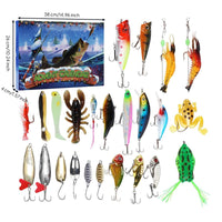 Surprise Fishing Blind Box Sharp Hooks Lure Gift Box High Quality Fishing Lure Set Lifelike for Beginners, Anglers