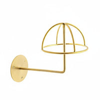 Wall Mounted Hat Holder Rustproof Wall Mount Hat Holder Space-Saving for Closet