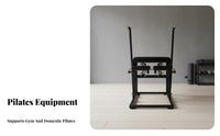 Adjustable Resistance Pilates Stability Chair Strengthens Muscle Groups Wunda Chair Improves Balance Fitness Equipment Anti-Slip Padding for Home Workout Users, Personal Trainers, Seniors, Gym, Mind-Body Practice Studio