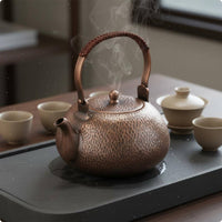 Handmade Copper Kettle Hammered Copper Tea Kettle Coatinguncoated