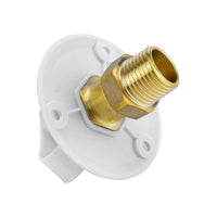 RV Water Inlet with 90-Degree Lead-Free Brass Check Valve and Filter