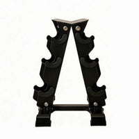 A-Shaped Dumbbell Rack Curved Cradles Dumbbell Rack Non-Slip for Home Gym