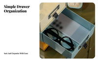 Miniature Filing Box small Size Office Supply utilitarian Design for Craft Room