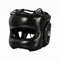 Boxing Headgear Padded Sparring Headgear Ear Coverage Full Coverage Boxing Helmet