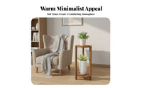 Tiered Corner Plant Stand Minimalist Aesthetic Tiered Corner Stand for Gardeners