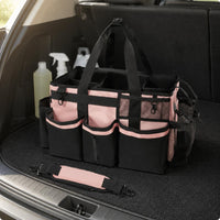 Cleaning Bag Organizer Large Capacity Cleaning Supply Tote for Car, Housekeepers