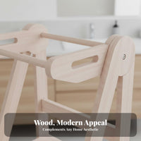 transformable Learning Stool Montessori Inspired for Bathroom, Playroom, Toddlers
