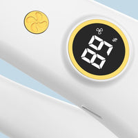 Five-Speed Bladeless Neck Fan 5 Speeds Wearable Neck Fan Compact Personal Cooling Lightweight