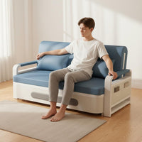 Single Sofa Bed Multi-Functional Folding Sleeper Sofa Space Saving Convertible Chair Bed for Small Apartment, Balcony