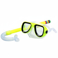 Easy Breathing Children Diving Goggles Set Anti Leak Kids Snorkel Mask Set Comfortable Fit Water Sports Gear Foldable for Sea