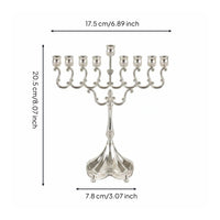 9-Arm Candelabra European Design 9-Branch Candle Holder Wedding Decoration Metal Candle Stand for Romantic Dinner