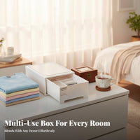 Underwear Storage Box Space-Saving Closet Organizer long-finaling for Bedroom, Parents