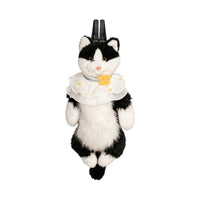 Cat Stuffed Backpack Skin-Friendly Cat Backpack Adorable for School, Cosplay