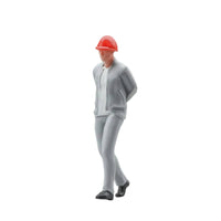Worker Figurine Realistic Diorama Figure Detailed for Dioramas, Hobbyists