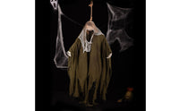Hanging Specter with Lights and Sound | Halloween, Light-up, moving skeletal visage specter Hanging Decoration, for creepy manor