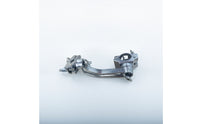 Rotating Drum Frame Connector Clamp Heavy Duty Drum Rack Clamp with Curved Bar Easy to Install Music Hardware Wear-Resistant for Drummers, Percussionists, Stage