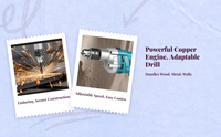 Variable speed high-power drill