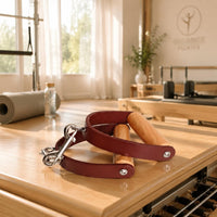 2 Pieces Pilates Reformer Handles Classic Style Sports Gear Heavy Duty for Gym