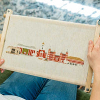 Sit-On Needlework Stand