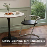 Transparent spectral Chair Light Luxury Design Transparent Side Chair for Bedroom