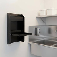 Workbench Cabinet Aluminum Paper Towel Holder Cabinet Easy to Install for Garage