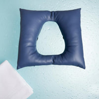 Waterproof Toilet Cushion Pressure Relief Commode Chair Seat Pad Easy to Clean