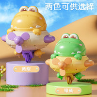 儿童平衡恐龙黑科技不倒翁独轮车玩具悬空走钢丝电动跨境火热款