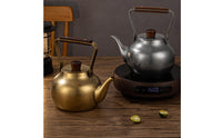 Teapot with Filter Easy to Clean Stainless Steel Teapot Mirror Polish