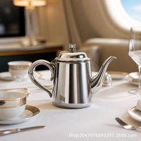 304 Stainless Steel Coffee Pot Commercial Restaurant Anti-Scalding Water Kettle Hotel Club Teapot