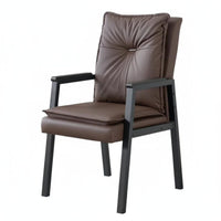 Mahjong Parlor Chair Thick Seat padding Upholstered Armchair Sturdy Frame Simple Assembly for Adults, Seniors, Recreation Center