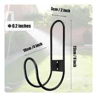 Hose Hanger Steel Cable Organizer Easy to Install for Yard