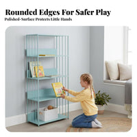 Three-Tier Metal Bar Shelf Even Perimeters Three-Tier Shelving Integrated Unit Space Saving Versatile for Parents