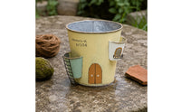 Castle Planter Drainage Hole Home Decor