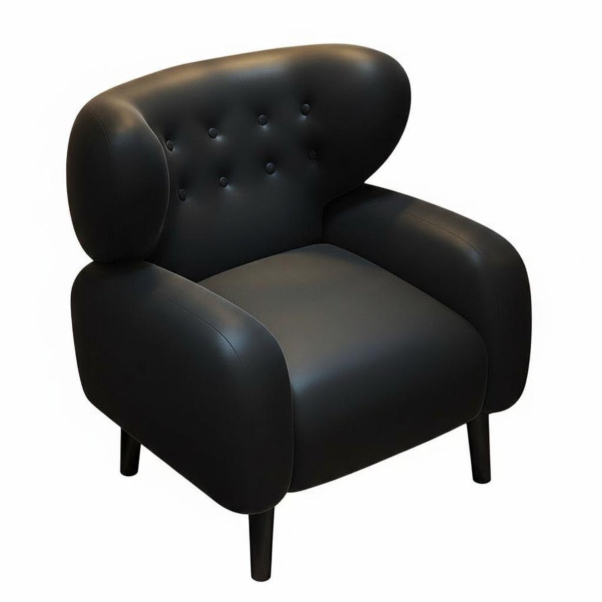 Armless Upholstered Side Chair Light Luxury design Home Seating Modern Design Ergonomic Backrest for Students, Vanity Area
