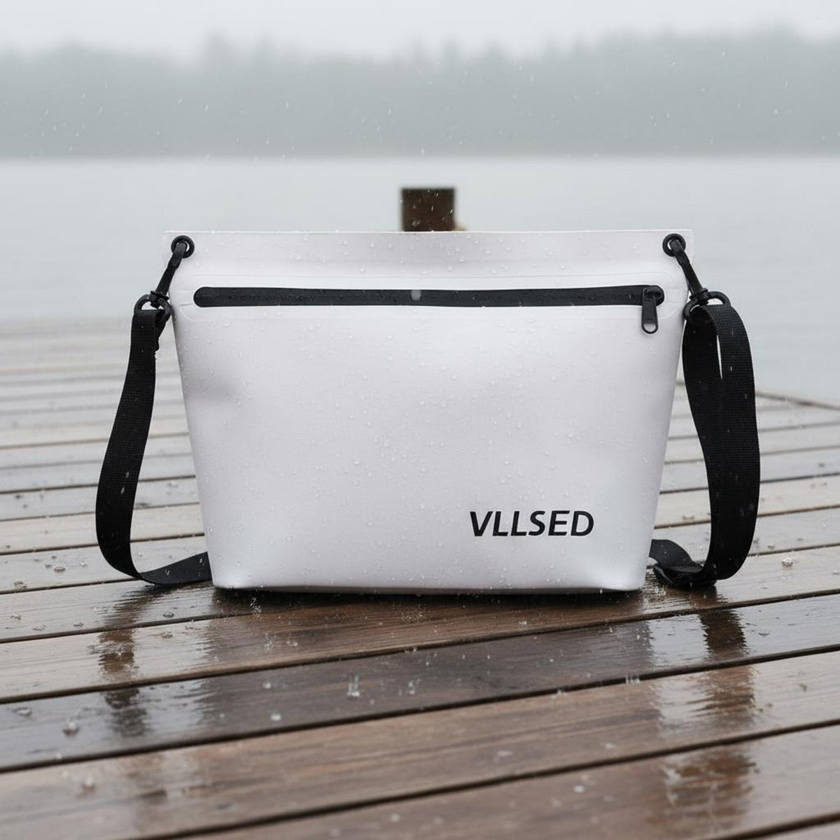 Portable PVC Waterproof Bag Multi-Use Waterproof Pool Bag Zipper Closure for Travelers, Beachgoers, Traveling, Water Sports, Vacation