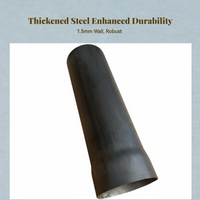 Stove Pipe Elbow, Iron, Heat-Resistant, Outdoor Heating