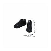 OB11 Doll footwear Affordable Miniature Casual Shoes Easy Easy-to-Wear Design Miniature Doll Shoes for BJD Owners, Toy Photography, Diorama Display