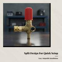 Extreme High Pressure Cleaning Pump Head 1812 1814, Separate Adjustable Valve, Inlet Outlet, Washer