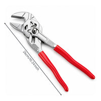 Quick-Adjust Pipe Pliers Pliers Multi-Functional Jaw and Groove Pliers Heavy-Duty Tool Non-Slip for Plumbers, Diyers, Plumbing, Home Repair, Workshop