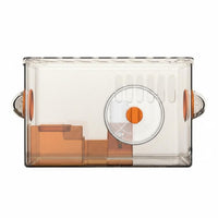 Transparent Hamster Enclosure Well-Ventilated Clear Acrylic Hamster Enclosure