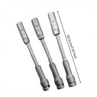 Power Wrench Socket, Extended Thin Wall Socket, High Strength, Automotive Repair, Motorcycle Maintenance