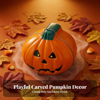 Halloween Pumpkin Tin Box