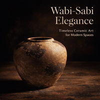 Wabi-Sabi Ceramic Vases: Japanese Zakka Style
