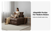 Japanesedesign Foldable Floor Mattress Multi-Functional transformable Foam Block Chair Space-Saving Sofa Bed lengthenable for Apartment Dwellers, Students, Young Adults, Small Spaces, Living Room, Bedroom