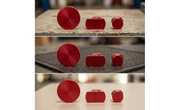 3 Pieces Anodized Damage Puller Pads Lightweight Pull Tabs Professional Glue Tabs High Quality for Mechanics