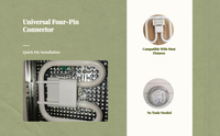 2D 4-pin energy-saving tube light